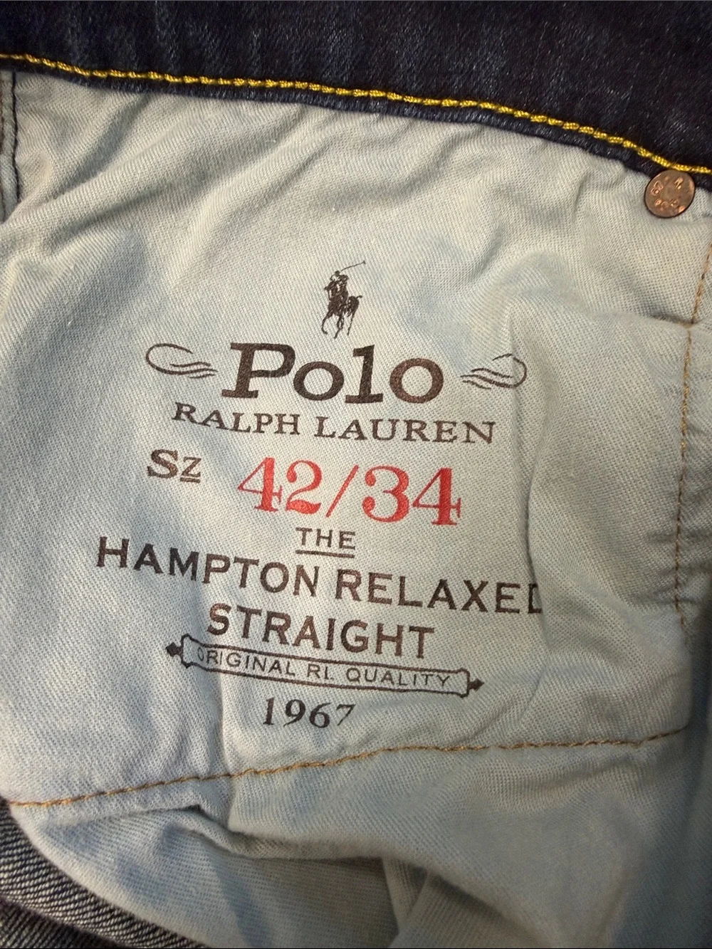 Polo by Ralph Lauren Indigo Straight-Leg Jeans